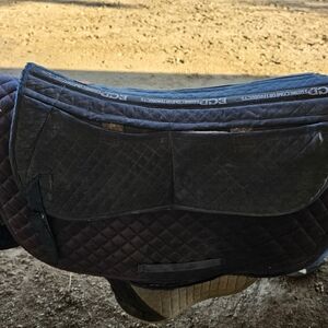 Navy Quilted Saddle Pad